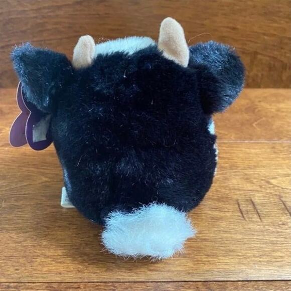 SWIBCO Puffkins Vintage 1990s "Meadow" Cow Plush - Picture 4 of 4